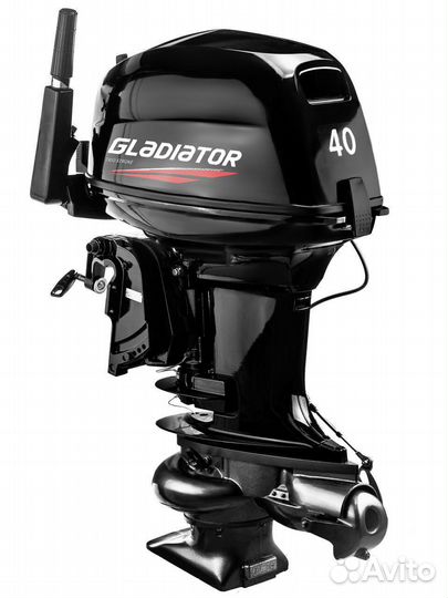Лодочный мотор gladiator G40FES