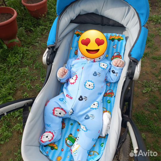 Коляска 3 в 1 с автолюлькой