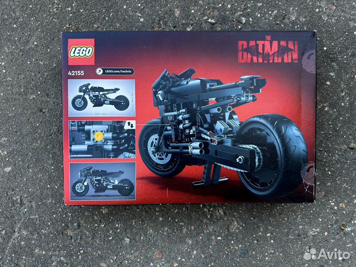 Конструктор lego Technic 42155 Бэтцикл