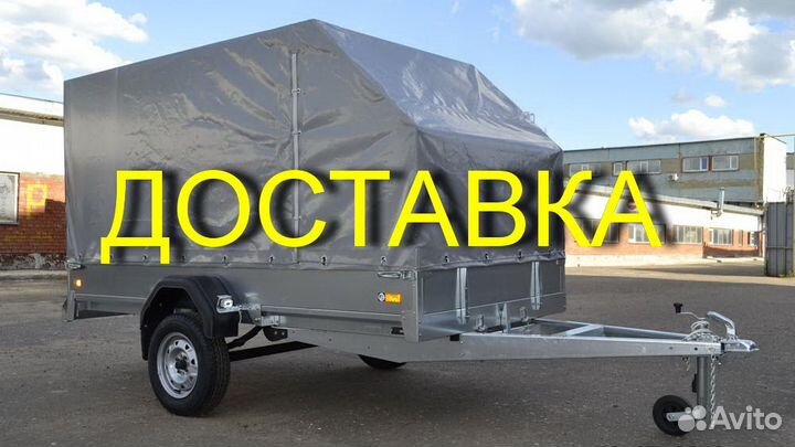 Прицеп легковой -06 с тентом (со скосом) саранский