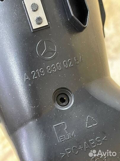 Дефлектор Мерседес w219