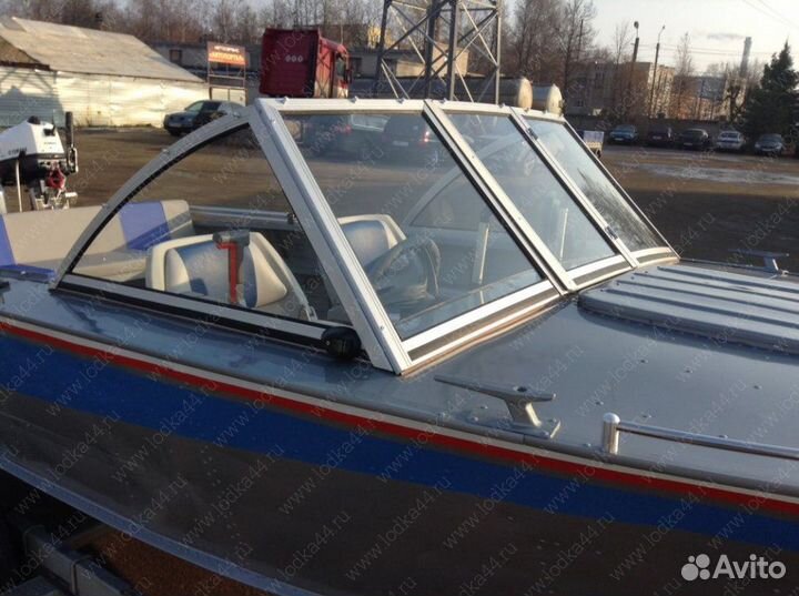 Тент и стекло на казанку 5м3 от лодка44