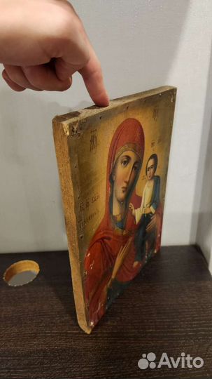 Старинная антикварная икона
