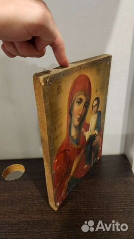Старинная антикварная икона