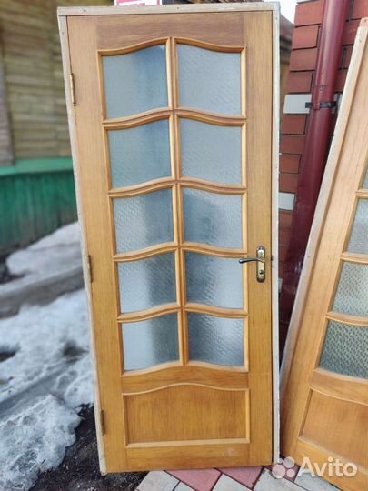 Две двери межкомнатная 800 х 2000 бу