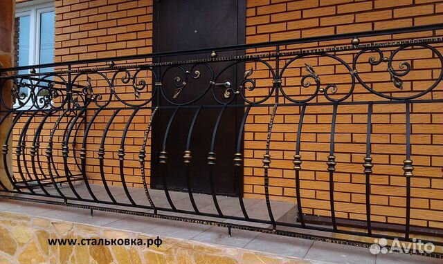 Кованый балкон. Ограждение балкона