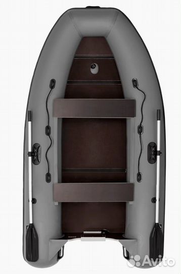 Лодка пвх Фрегат 310 С, серая