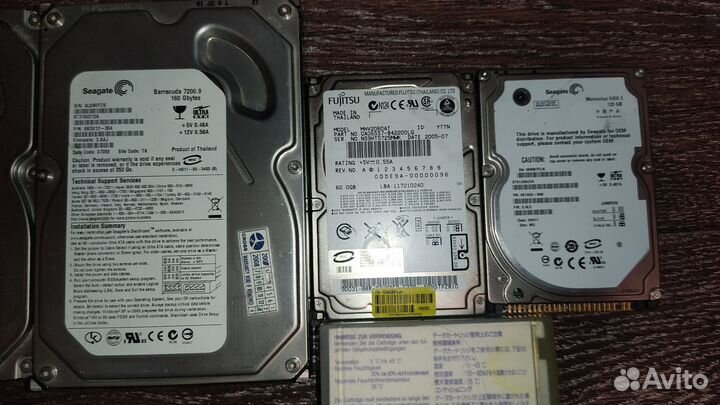 Жесткие диски рабочие