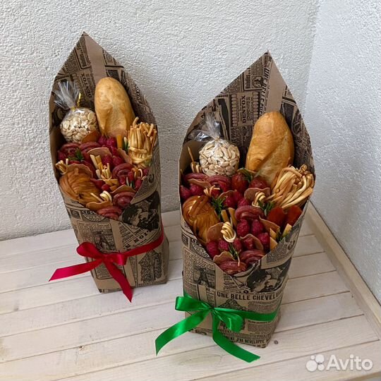 Мужские букеты съедобные