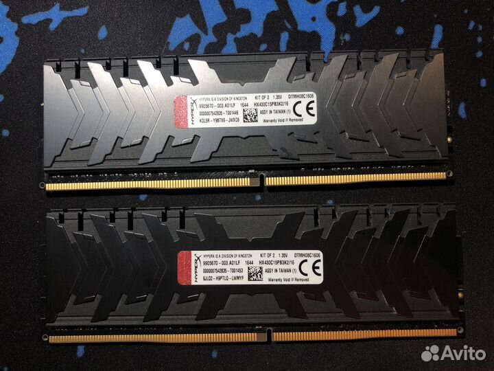 HyperX DDR4 3000 C15 2x8GB