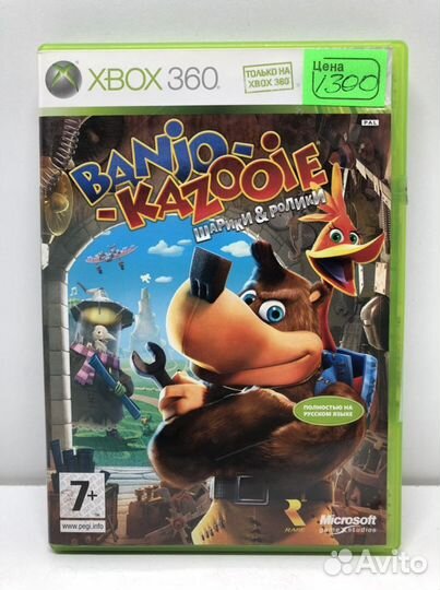 Диск Banjo-Kazooie русский язык для Xbox 360