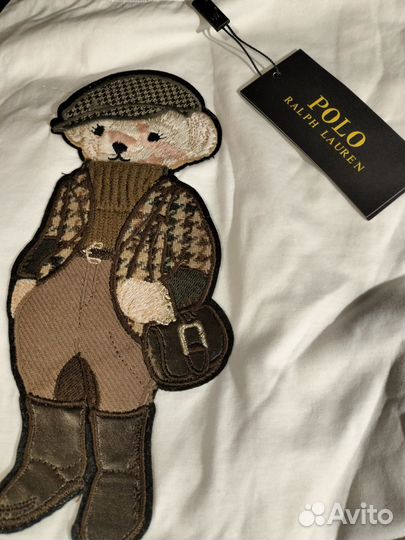 Polo ralph lauren bear футболка