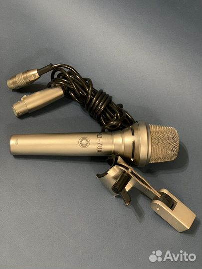 Микрофон динамический винтажный СССР