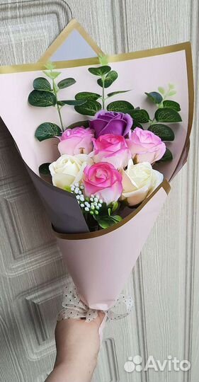 Мыльные цветы