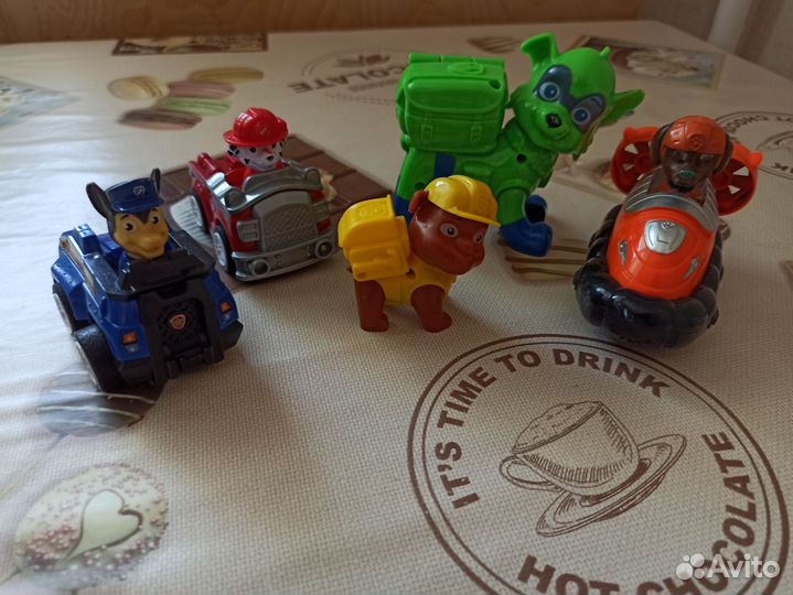 Игрушки щенячий патруль