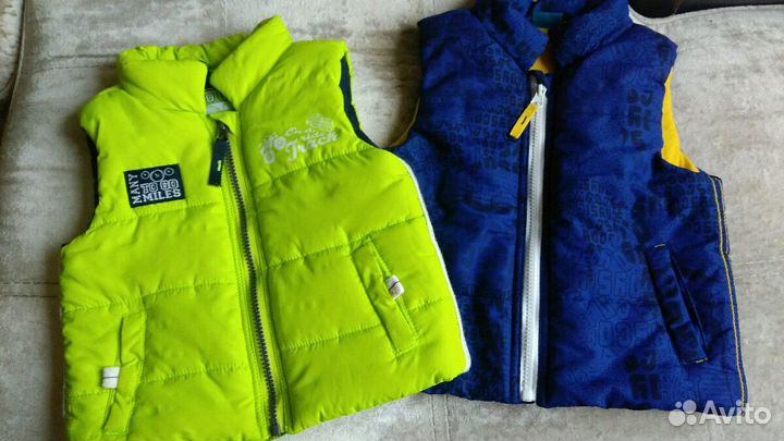 Жилетки для двойни 1-2,5 года