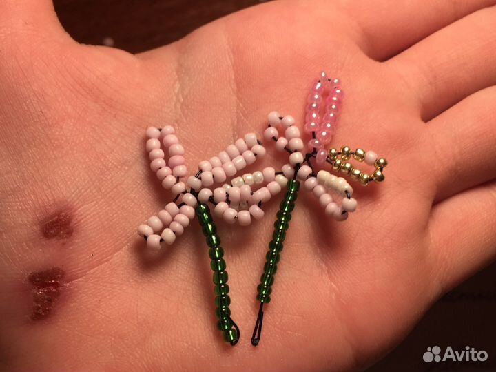 Сирень из бисера