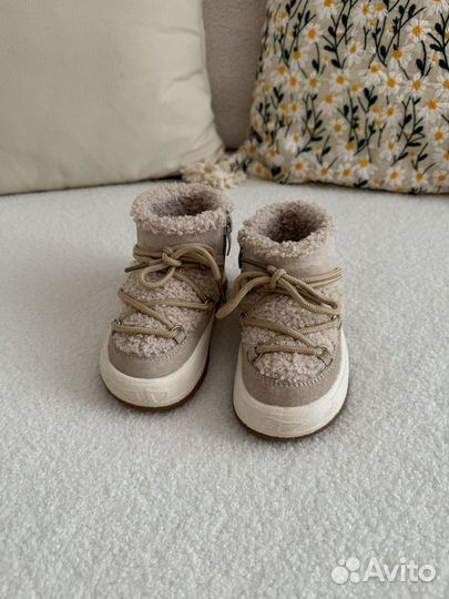 Ботинки детские в стиле zara