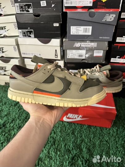 11us Nike Air Dunk Jumbo Remastered Medium Olive