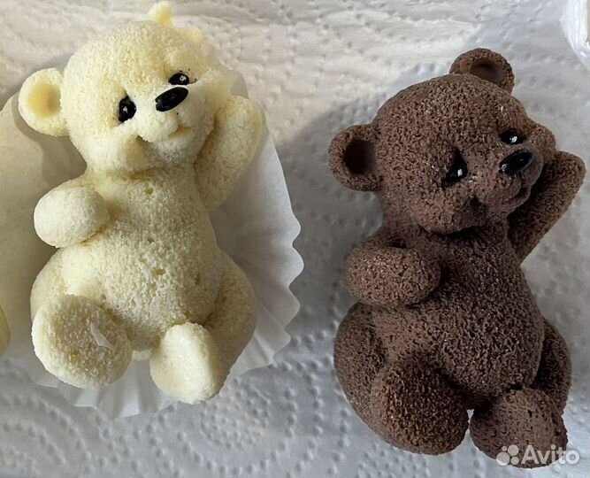 Силиконовая форма молд мишка