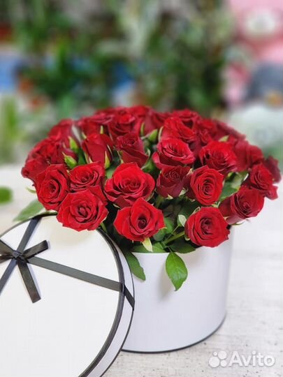Розы красные.Доставка цветов