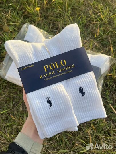 Носки Polo Ralph Lauren 6 пар