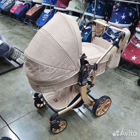 Коляска luxmom dalux 608 2в1