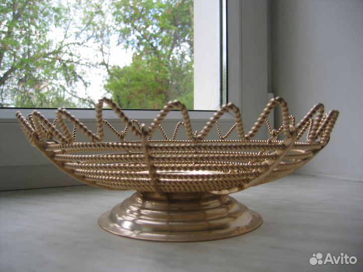 Ваза для фруктов времен СССР