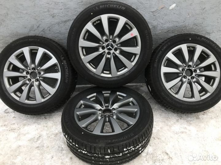 Оригинальные колеса на Mercedes GLC R19