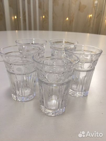 Хрустальные рюмки СССР