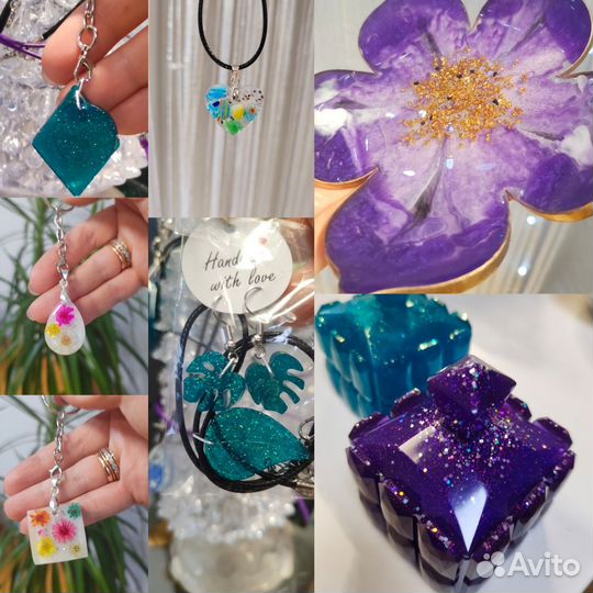 Подарки из эпоксидной смолы