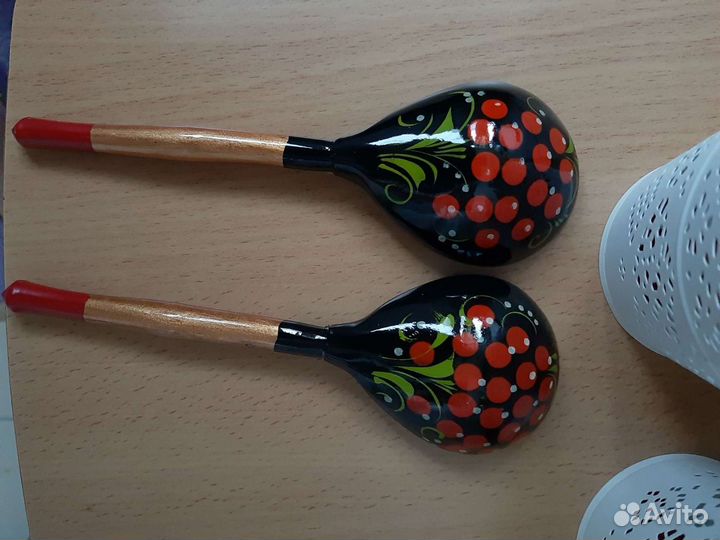 Ложки деревянные хохломские