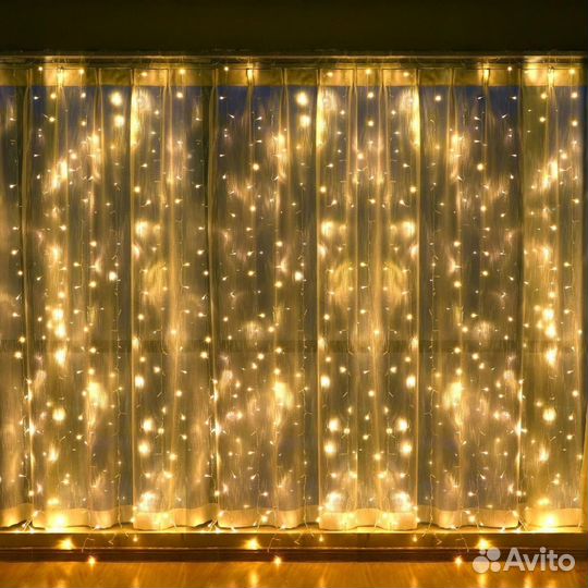 Гирлянда штора
