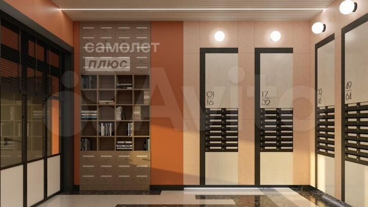 4-к. квартира, 68,5 м², 8/22 эт.