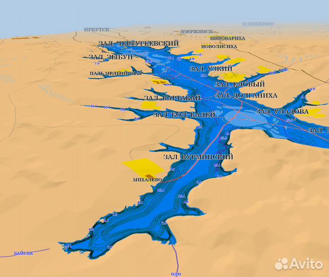 Карты рыбалки