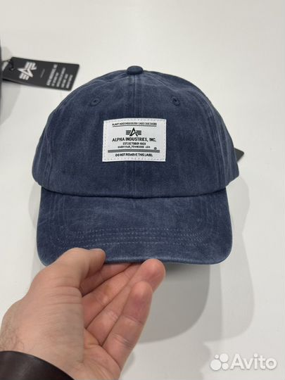 Бейсболка Alpha Industries кепка варенка оригинал