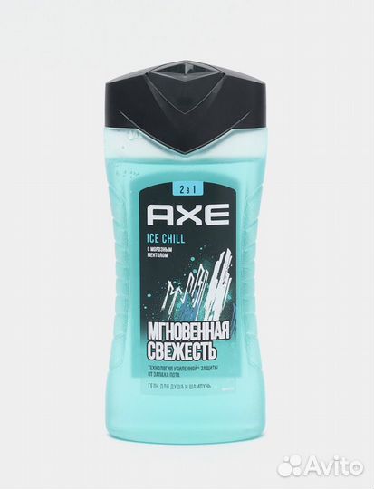 Гель для душа и шампунь axe
