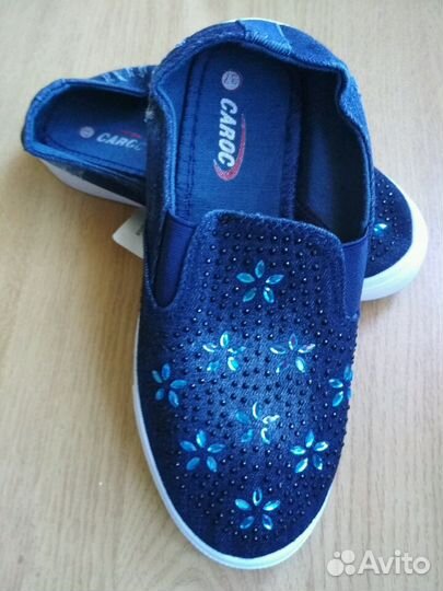 Джинсовая обувь