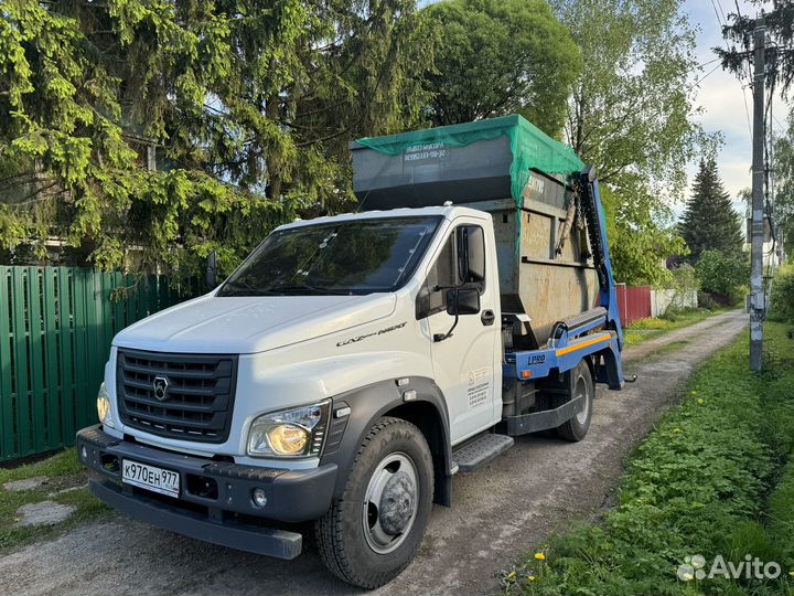 Вывоз мусора контейнером домодедово