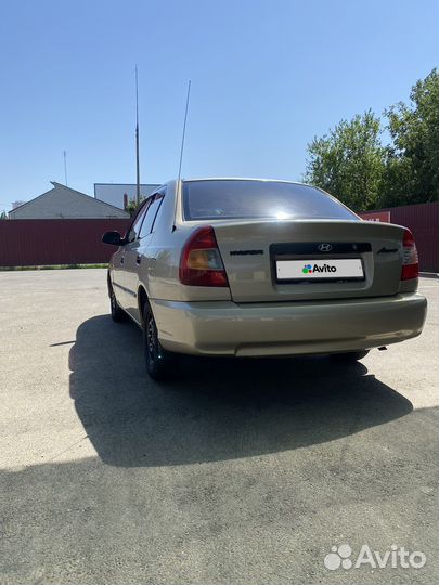 Hyundai Accent 1.5 МТ, 2006, 262 000 км