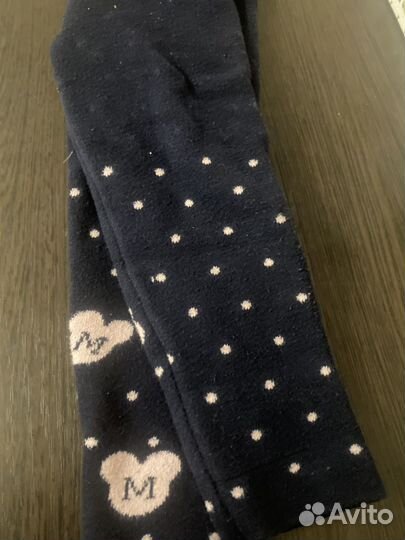 Тёплые лосины детские