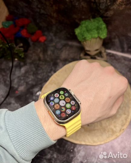 Apple watch 9 Ultra Amoled экран смарт часы