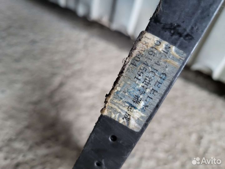 Geely радиатор АКПП