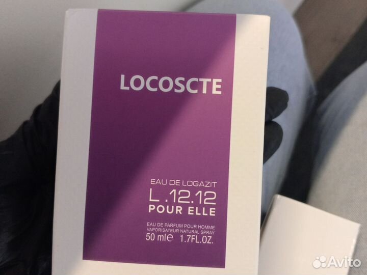 Духи lacoste мужские