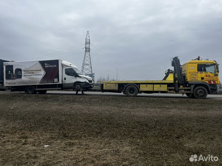 Аренда и услуги грузового эвакуатора, 25 т