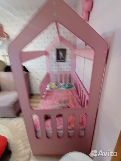 Детская кровать чердак (домик)