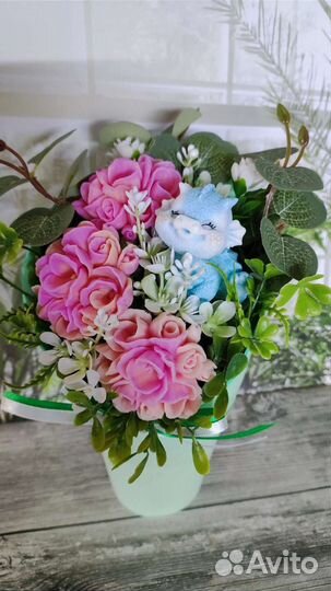 Мыльные букеты