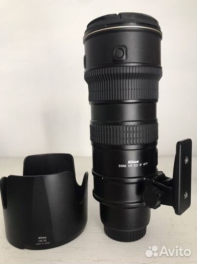 Nikon nikkor 70-200 2.8 VR