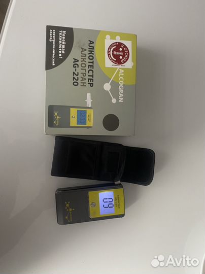 Алкотестер Алкогран аg-220