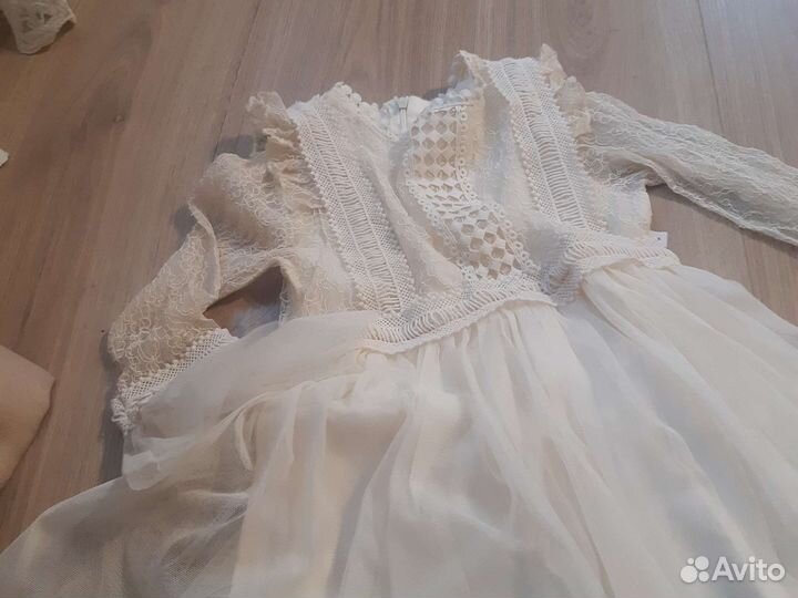 Нарядное платье для девочки 104 110 см